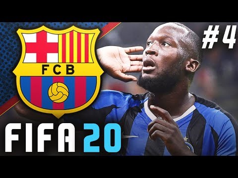 FIFA 20 Barcelona Career Mode EP4 - Facing Inter Milan In The Champions League!!