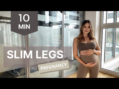 10 MIN SLIM LEGS WORKOUT I beginner, medium, PREGNANT I by Anahita