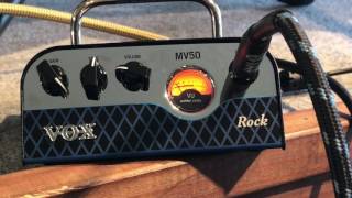 Video thumbnail for Vox MV50 Rock 50-watt Hybrid Tube Head by B Street Music & Recording