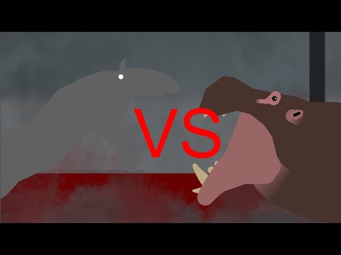 BC: Hippopotamus Gorgops VS Cryolophosaurus