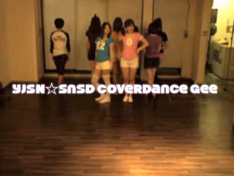 YJSN 2010 08 07 Gee 少女時代 SNSD cover dance japanese girls