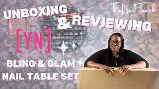UNBOXING & REVIEWING YN BLACK FRIDAY DEAL! | Bling and Glam Table Set