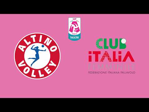 🔴 LIVE | Altino Volley vs. Club Italia | LVF Serie A2 TIgotà | 2025/26 - 2a Giornata - Andata
