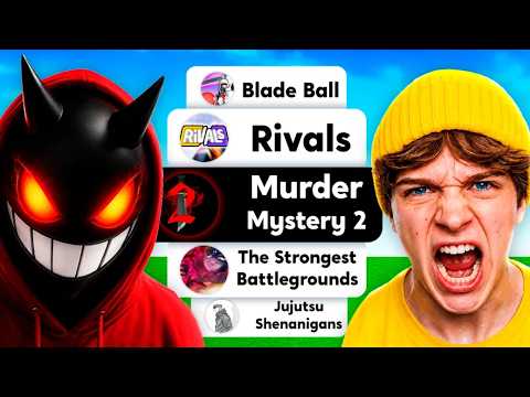 GOOBERS 1v1 in EVERY Roblox Game!