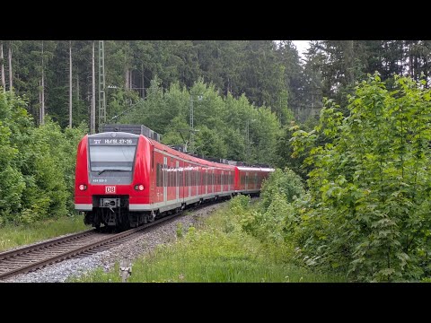 423 und 424 auf der S7 zwischen Solln und Wolfratshausen