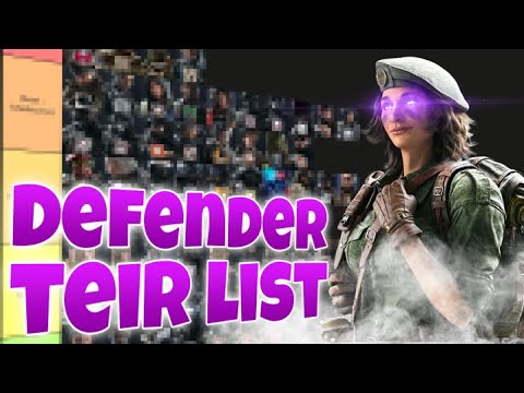 The Only Defender Tier List That Matters - Rainbow Six Siege
