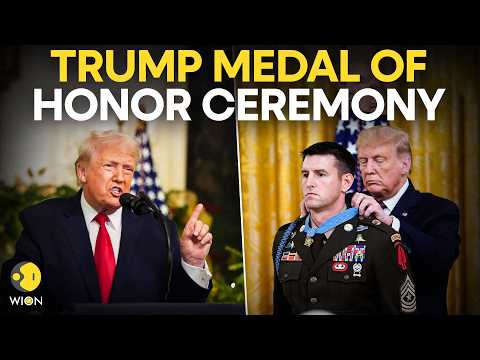 Trump LIVE: Trump Awards Medal Of Honor In Powerful East Room Ceremony At White House