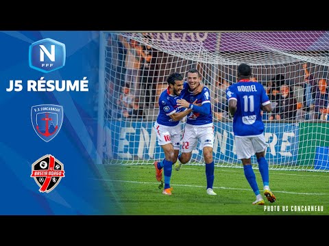 J5 | US Concarneau - FC Bastia-Borgo (2-1), le résumé | National FFF 2021-2022