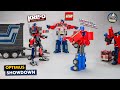 LEGO 10302 Optimus Prime details & comparison to Kre-O and other versions - review part 2