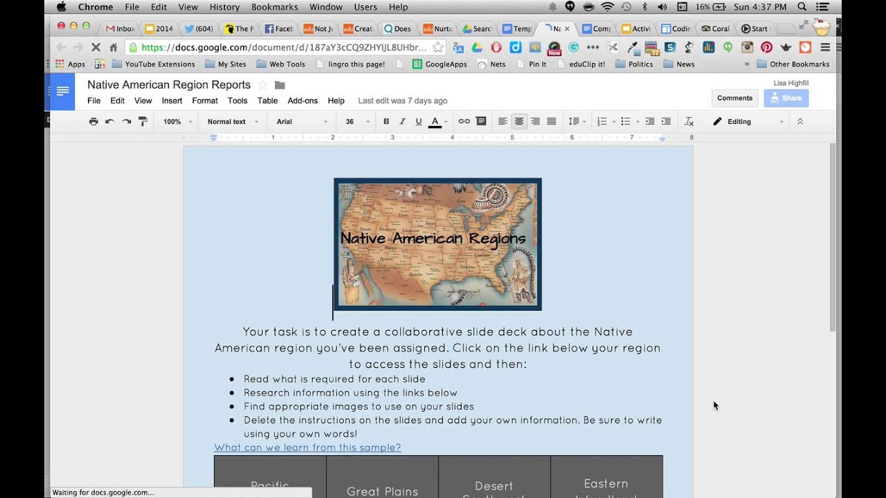 Computer Lab Lesson Week 4