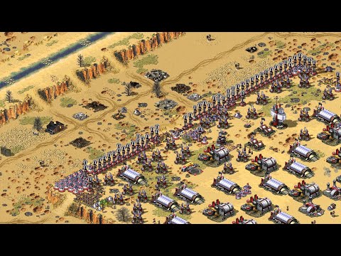Red Alert 2 | Extra hard AI | 7 vs 1 | Welcome to purgatory Map | America