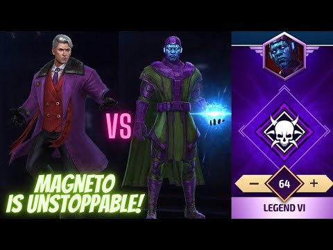 GIGACHAD MAGNETO DESTROYS KANG STAGE 64! - Marvel Future Fight