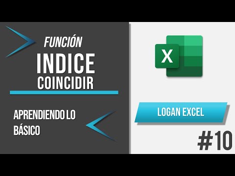 Función INDICE Y COINCIDIR - Tutorial de excel funciones básicas, como utilizar la función Indice