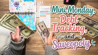 Mini Monday | Debt Tracking | Saveopoly Savings Challenges