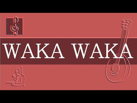 Mandolin Notes Tutorial - Shakira - Waka Waka (This Time For Africa) (Sheet Music)