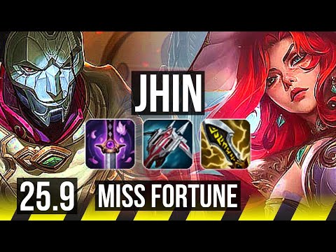 JHIN & Renata Glasc vs MISS FORTUNE & Rakan (ADC) | EUW Diamond | 25.9