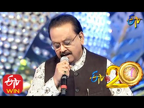 SP Balu and Sunitha Performs -Naa Manasuni Song in ETV @ 20 Years Celebrations - 16th August 2015