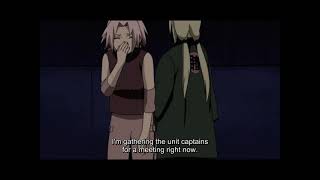 Sakura bumps into Tsunade’s Breasts