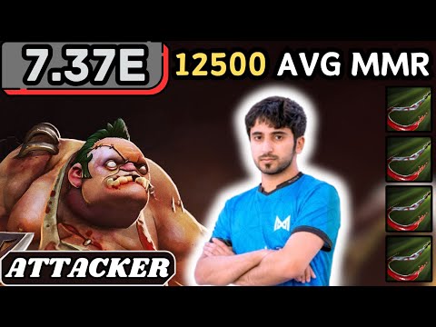 7.37e - Attacker PUDGE Soft Support - Dota 2 Full Match Gameplay