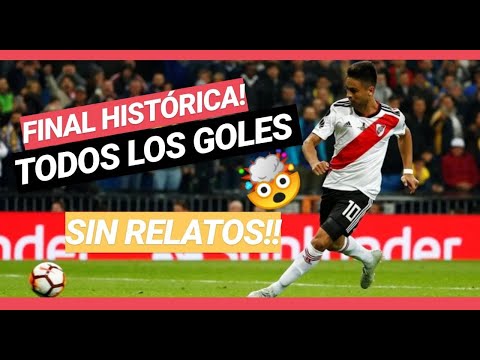 FINAL RIVER VS BOCA todos los goles 3 a 1 / 9 de Diciembre 2018 [ SIN RELATOS ]