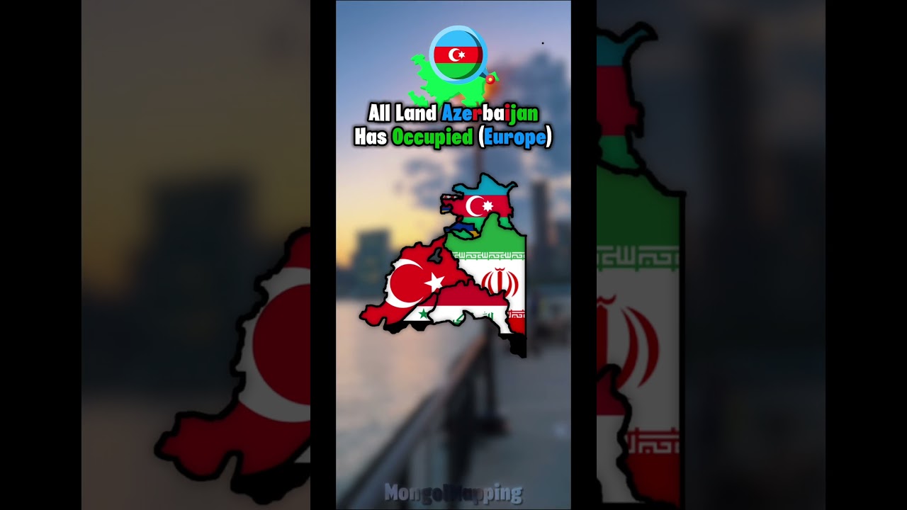 All land occupied by azerbaijan ever #mapping #maps #enfe #viral #geography #ohio #eu #eurovision #e