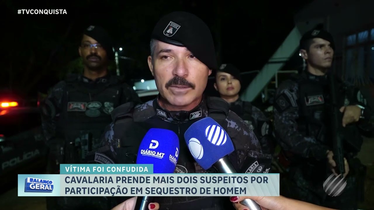 Caso de sequestro: Cavalaria prende mais dois suspeitos em Lucas do Rio Verde