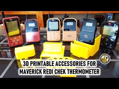 3D Printed Accessories for the Maverick ET-732 & ET-733 Thermometer