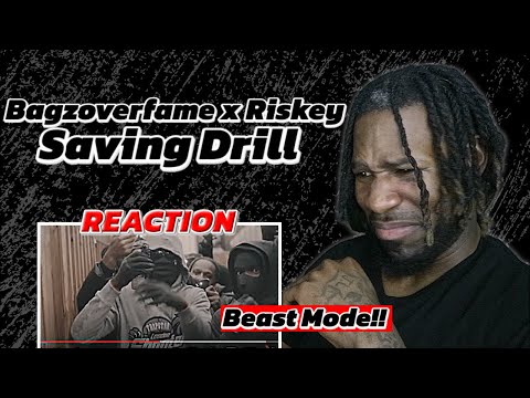 Bagzoverfame X Riskey - Saving Drill | MUSIC VIDEO REACTION!!!