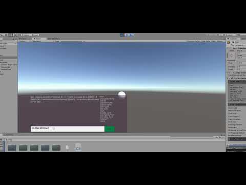 In-Game REPL for Arcadia (Clojure CLR on Unity)