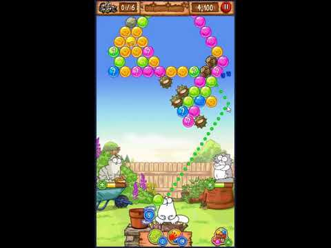 Simon's Cat Pop Time Level 345 - NO BOOSTERS 😺 | SKILLGAMING ✔️