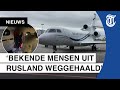 ‘Steeds moeilijker om Rusland uit te komen met privéjet’