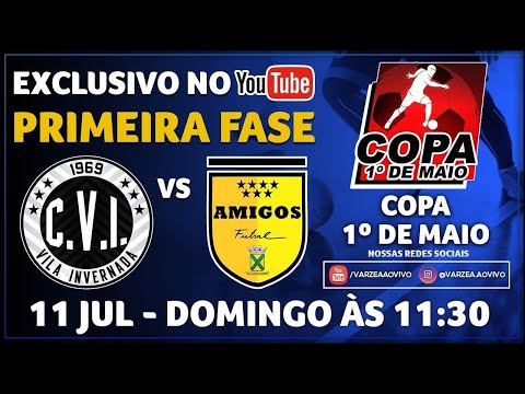 Corinthinhas Vila Invernada x Amigos FS - Copa 1º Maio