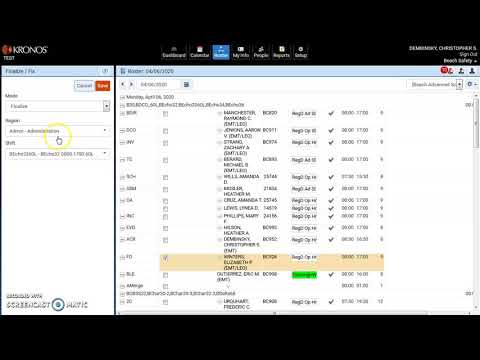 Telestaff 6 Tutorial Adding Leave To The Roster