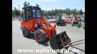 Челен товарач Atlas 32E 2 Radlader Hoflader Knickbagger Schaufel + Palettengabel 2.4 | Изображение 4 - Machineryline