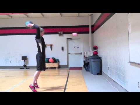 Medicine Ball Overhead Chop