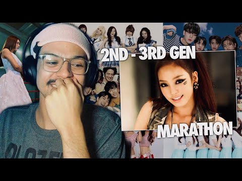 KPOP 2ND/3RD GEN MARATHON | GOT7, MONSTA X, Lovelyz, KARA, Girl's Day, Pristin, & A.C.E | REACTION