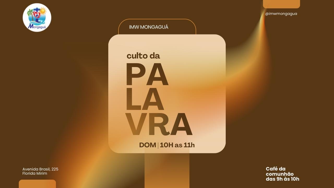 Culto da Palavra - 20/10/2024