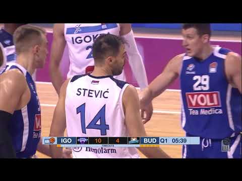 ABA Liga 2019/20, Round 7 match: Igokea - Budućnost VOLI (16.11.2019)