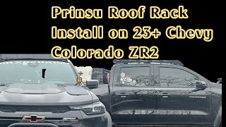 “Prinsu Roof Rack Install on 2023+ Chevy Colorado ZR2 | Overland Build Upgrade!” @PrinsuRacks