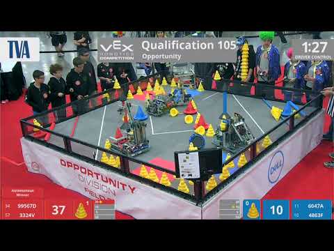 2018 VRC-MS Oppo Q105 - 99567D 3324V vs 6047A 4863F - 49 to 101