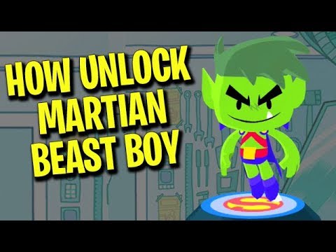 How to Unlock Martian Beast Boy - Teen Titans GO Figure - Figure Location - (Teeny Ttitans 2)