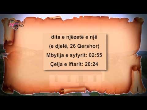 21. Kalendari i Ramazanit 2016 - Dita e njëzetë e një, e djelë, 26 Qershor
