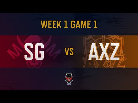 SG vs AXZ｜LJL 2019 Spring Split Week 1 Game 1