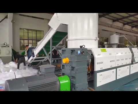 PP PE-foliepelletiseermachine | Video van testrun vóór verzending