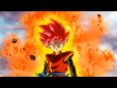 Dragon Ball Heroes: God Class Transformations! Super Saiyan God Beat vs Demigra! [GDM7 Trailer]