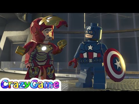 #Lego Marvel Super Heroes 100% Guide Complete Walkthrough #5 Rebooted, Resuited (Minikit)