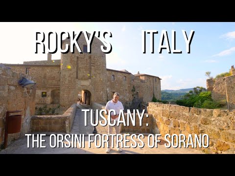 ROCKY'S ITALY: Tuscany - The Orsini Fortress of Sorano