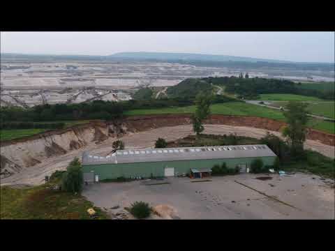 Inde Hochwasser Flutkatastrophe 2021 - Wenn sich die Inde ihren Raum im Tagebau Inden sucht