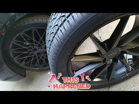 NEW RIMS BMW X5 ~ RUFF RIMS (BLACK ON BLACK)