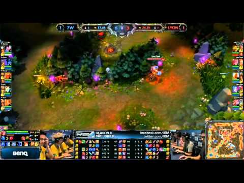 Lyon Gaming vs  Seven Wars   Match 3    IEM Sao Paulo   League of Legends